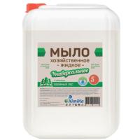 Мыло Хозяйственное жидкое "КИМИКА", канистра  5л Kimika